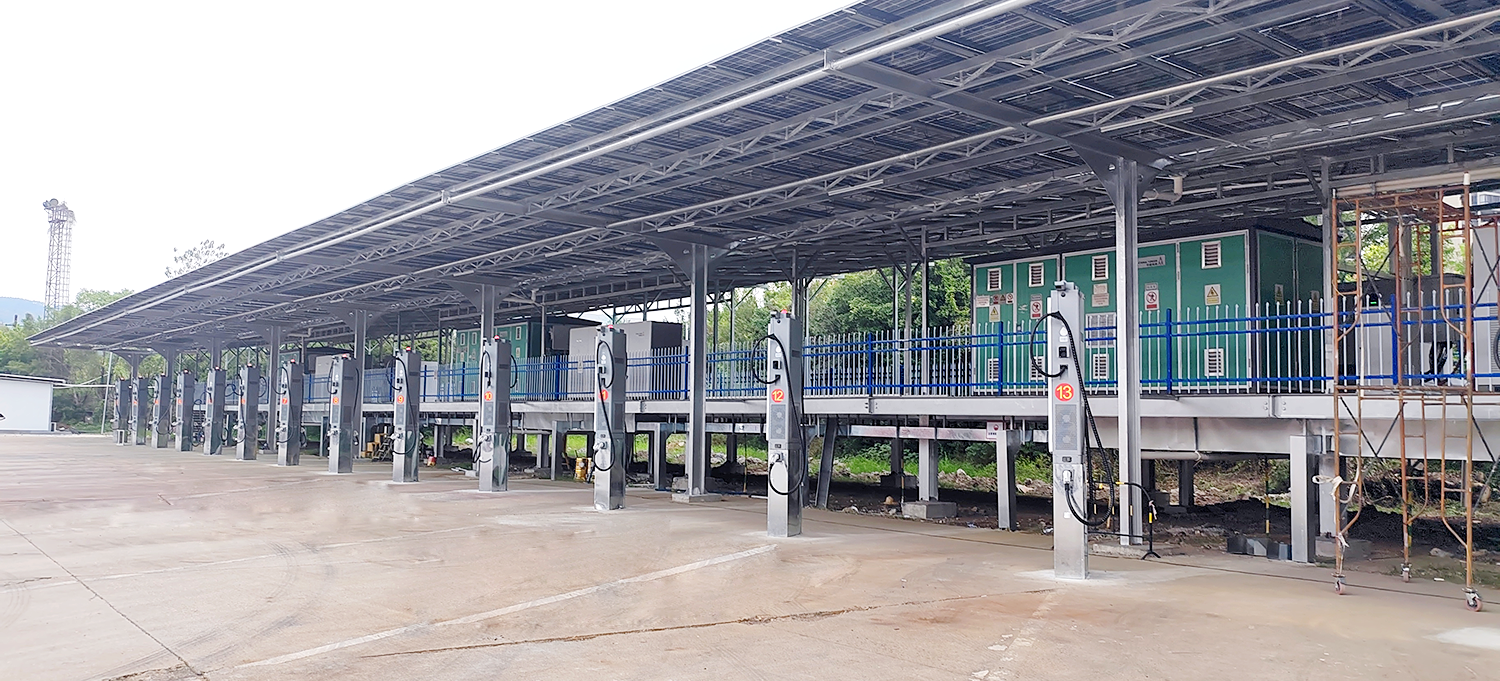 重卡补能破局！粤北首座光储液冷兆瓦超充站正式投运(图2)